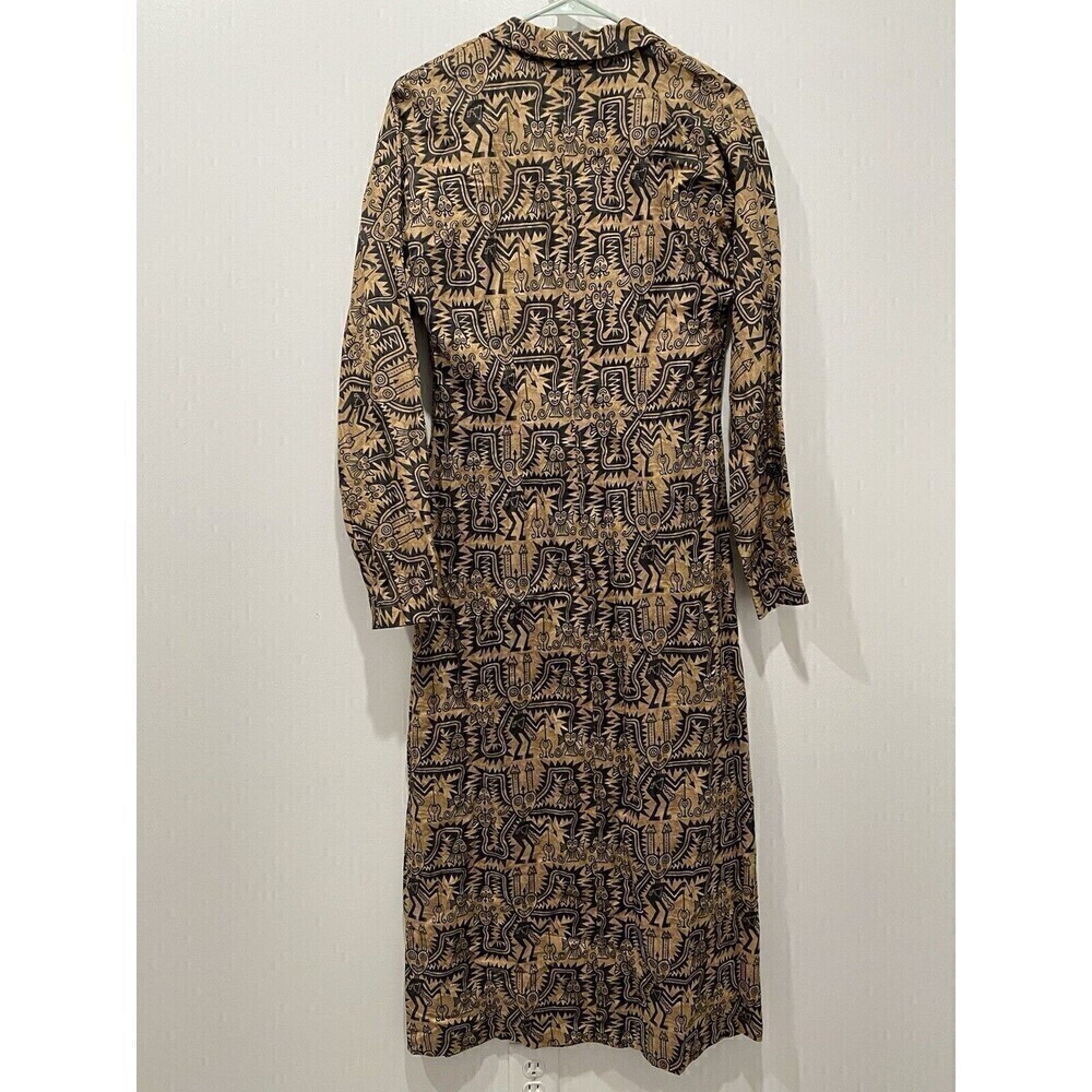 PERUVIAN CONNECTION Tribal Button Front Pima Cott… - image 3